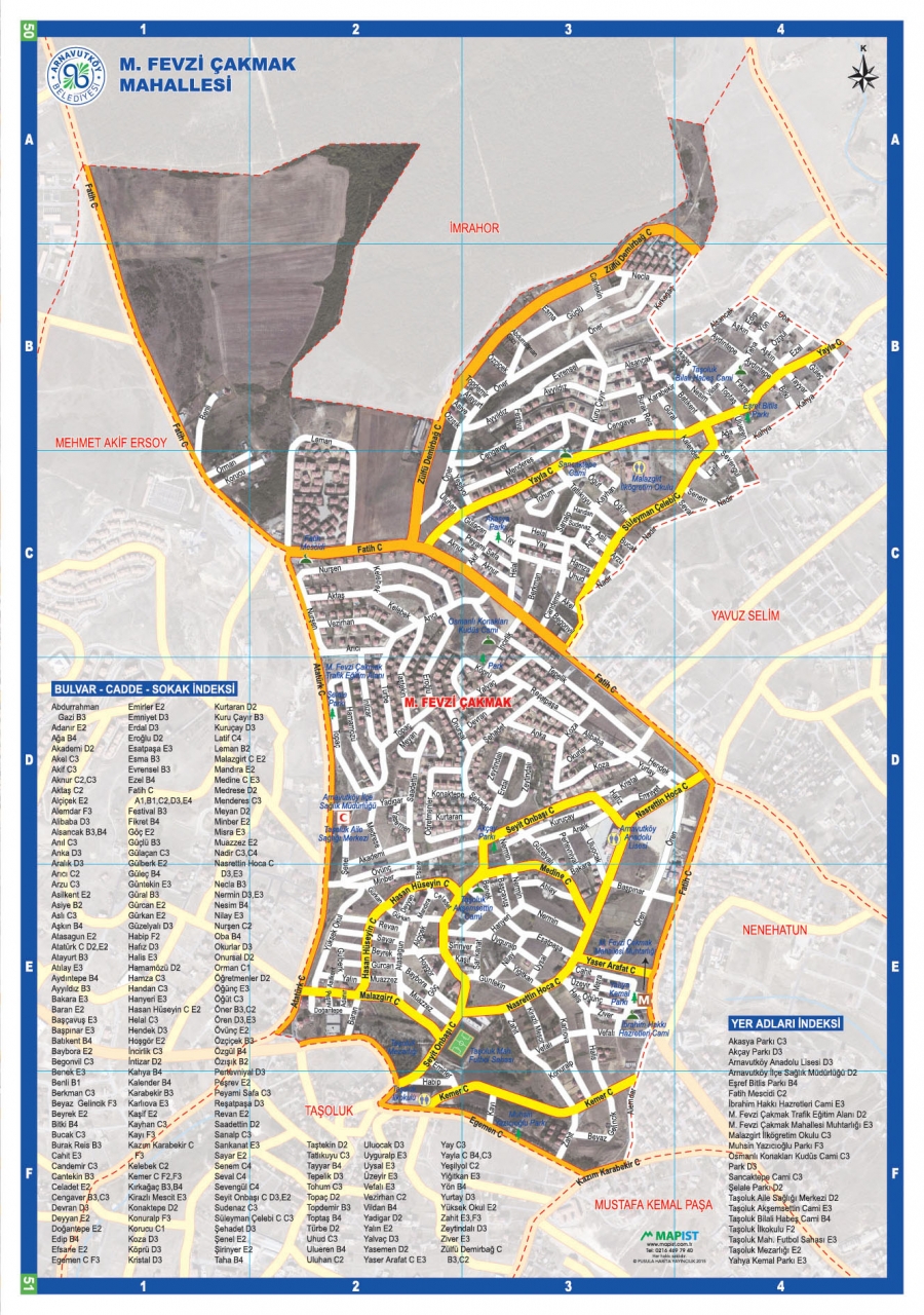 Mareşal Fevzi Çakmak Mahallesi Nakliye 